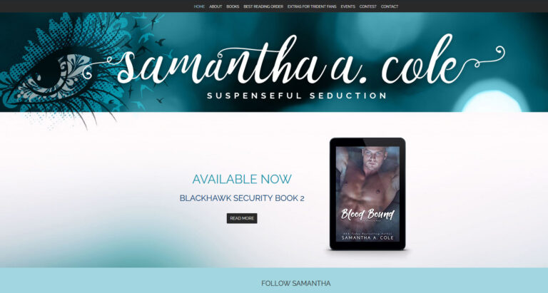 samanthacoleauthor.com